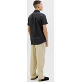 Overhemd - Black - Met Overhemdkraag - Knoopsluiting