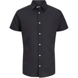 Overhemd - Black - Met Overhemdkraag - Knoopsluiting