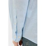 Overhemden - Mélange - Katoen - Regular Fit - Lange Mouw