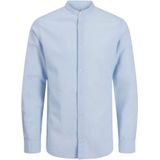 Overhemden - Mélange - Katoen - Regular Fit - Lange Mouw