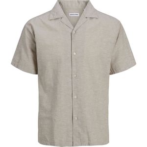 JACK & JONES - BREEZE - Vrijetijdsoverhemd - Groen - Katoen/Linnen