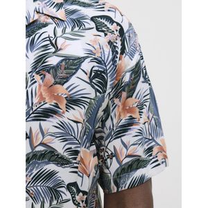 Jack & Jones - Jeff Tropical Aop - Overhemd - Korte Mouwen - Kleur