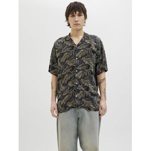 Viscose Overhemd - Bloemenprint - Comfort Fit - Halve Mouw - LENZING™