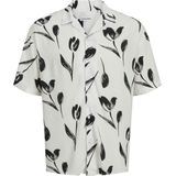 Jack & Jones - JJEJEFF CHARGE RESORT SHIRT SS SN - Overhemd - Cloud Dancer - Met Print All-Over