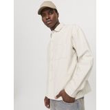 Overshirt - Twill - Katoen/Linnen - Lange Mouwen - Knoopsluiting