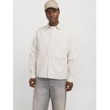 Overshirt - Twill - Katoen/Linnen - Lange Mouwen - Knoopsluiting