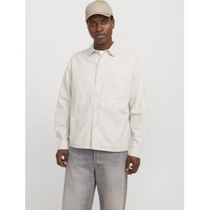 Overshirt - Twill - Katoen/Linnen - Lange Mouwen - Knoopsluiting