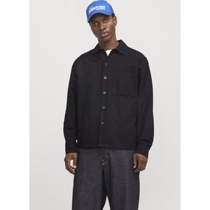 Overshirt - Twill - Groen - 80% Katoen, 20% Linnen