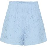 Pieces - Vilde - Korte Broek - Broderie Anglaise - Normale Taille - Regular Fit - 100% Katoen