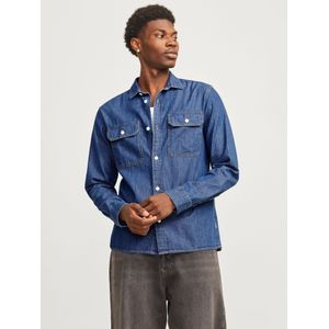JACK&JONES - JJETRAVIS SHIRT LS NOOS - Heren - Overhemden