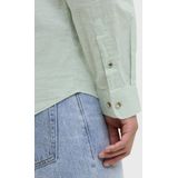 Overhemd - Effen - Katoen - Lange Mouw - Regular Fit