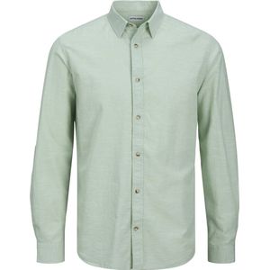 Overhemd - Effen - Katoen - Lange Mouw - Regular Fit