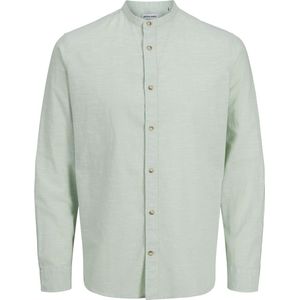 Overhemden - Iceberg Green - Knoopsluiting - Bandkraag