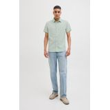 JACK & JONES Jjesummer Ss Sn T-shirt met korte mouwen voor heren, ijsberg groen, XXL