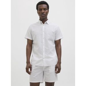 Overhemd - Lichtblauw - Katoen/Gerecycled Katoen/Linnen - Comfort Fit