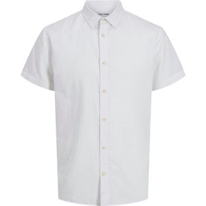 JACK & JONES Jjesummer Ss Sn T-shirt met korte mouwen voor heren, Wit., XXL