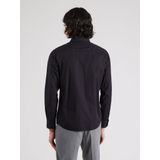 Overhemd - Black - Katoen - Met Overhemdkraag