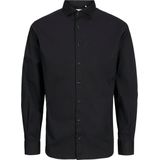 Overhemd - Black - Katoen - Met Overhemdkraag