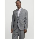 Jack & Jones - Theo Blazer - Enkelknops Blazer - Grijs - 57% Gerecycled Polyester