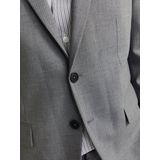 Jack & Jones - Theo Blazer - Enkelknops Blazer - Grijs - 57% Gerecycled Polyester