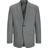 Jack & Jones - Theo Blazer - Enkelknops Blazer - Grijs - 57% Gerecycled Polyester