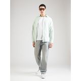 Overhemd - Poplin - Blauw - Katoen/Linnen - Slim Fit