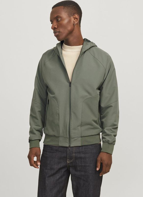 Jack & Jones - Zomerjas - Olijfgroen - Gerecycled Polyester