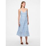PIECES - PCVILDE - Jurk - Duifblauw - 3/4 Lengte - Mouwloos