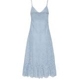 PIECES - PCVILDE - Jurk - Duifblauw - 3/4 Lengte - Mouwloos