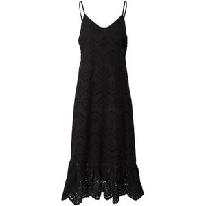 Pieces - Vilde - Lange Jurk - Broderie Anglaise - Mouwloos