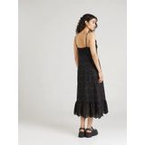 Pieces - Vilde - Lange Jurk - Broderie Anglaise - Mouwloos