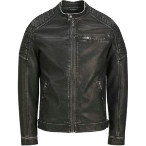 Jack & Jones - Jjerocky - Herenjas - Zwart - Polyurethaan - 1 stuk