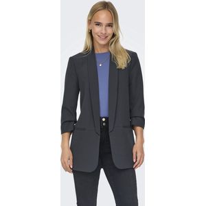 Only - Elly Life - Blazer - Zwart - Polyester - Normale Pasvorm