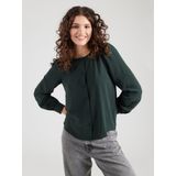 Blouse - VMALVA - Effen - Klassieke Blouse - Lange Mouw - Losse Pasvorm