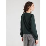 Blouse - VMALVA - Effen - Klassieke Blouse - Lange Mouw - Losse Pasvorm