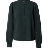 Blouse - VMALVA - Effen - Klassieke Blouse - Lange Mouw - Losse Pasvorm