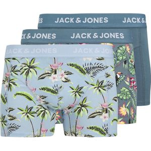 Jack & Jones Heren Boxershorts Trunks JACFLOWER 3-Pack - Maat S