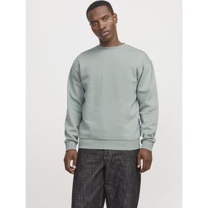Jack & Jones Sweatshirt JJEBRADLEY SWEAT CREW NOOS mit Rippbündchen