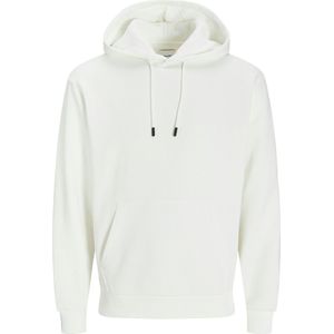 Hoodie - Geborsteld - Zwart - 61% Polyester, 39% Katoen