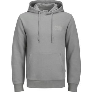 JACK&JONES JJECORP LOGO SWEAT HOOD NOOS Heren Trui - Ultimate Grey Small Print