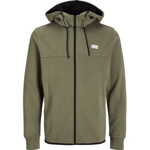 Jack & Jones - Vest - Smokey Olive - 60% Gerecycled Polyester, 40% Katoen