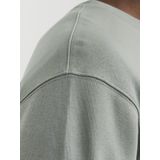 JACK & JONES Star basic sweat crew neck regular fit, heren sweatshirt katoenmengsel met O-hals, lila