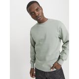 JACK & JONES Star basic sweat crew neck regular fit, heren sweatshirt katoenmengsel met O-hals, lila