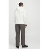 Hoodie - Geborsteld - Zwart - 61% Polyester, 39% Katoen