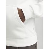 Hoodie - Geborsteld - Zwart - 61% Polyester, 39% Katoen