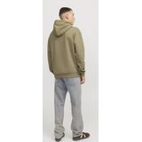 Jack&jones Jjebradley Sweat Hood Noos Heren Trui - Coriander