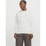Jack&jones Jjebradley Sweat Zip Hood Noos Heren Vest - Cloud Dancer