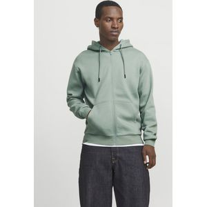 Jack&jones Jjebradley Sweat Zip Hood Noos Heren Vest - Iceberg Green