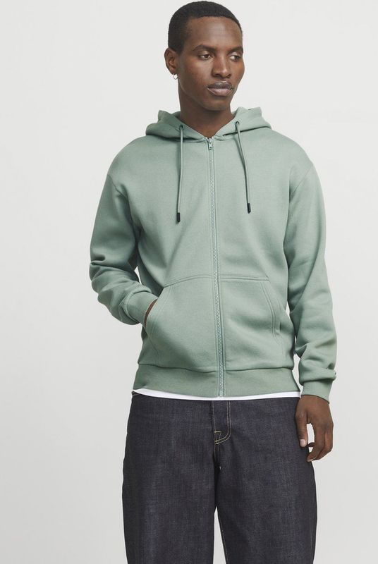 Jack & Jones Kapuzensweatjacke JJEBRADLEY SWEAT ZIP HOOD NOOS mit Kapuze