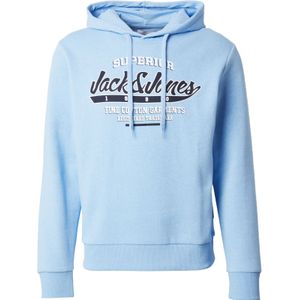Jack & Jones Kapuzensweatshirt JJELOGO SWEAT HOOD 2 COL 24/25 NOOS mit Logo Print